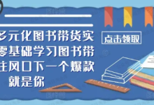 银狐宝库用户专享:多元化图书带货实操课,零基础学习图书带货-银狐宝库官方网站